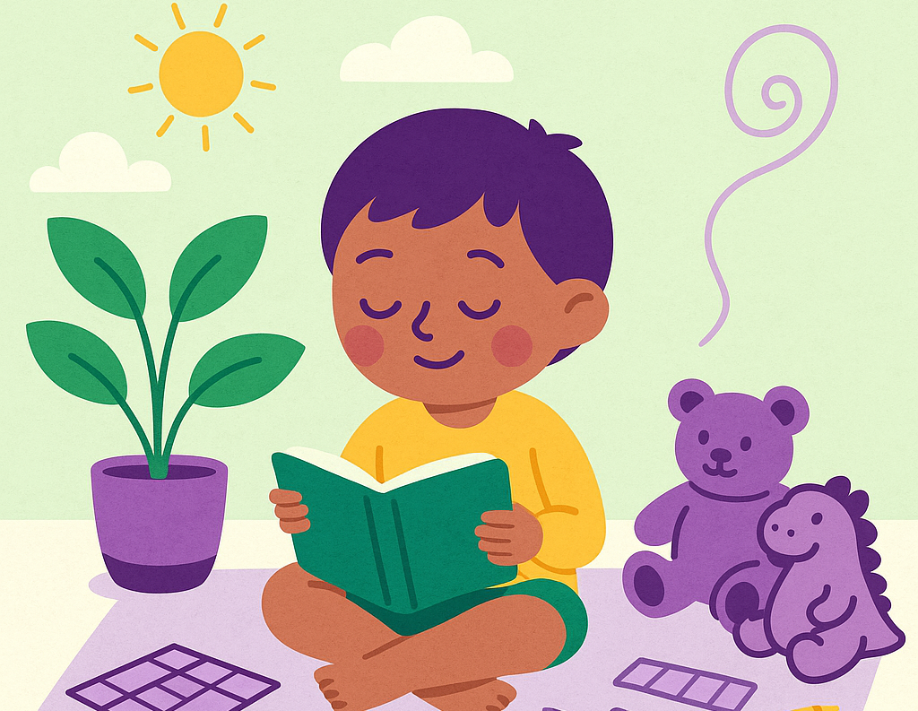 Serene time balances screen time