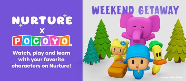 Announcing Pocoyo Games by Nurture: How Play Builds Curiosity, Resilience, and Flexible Thinking